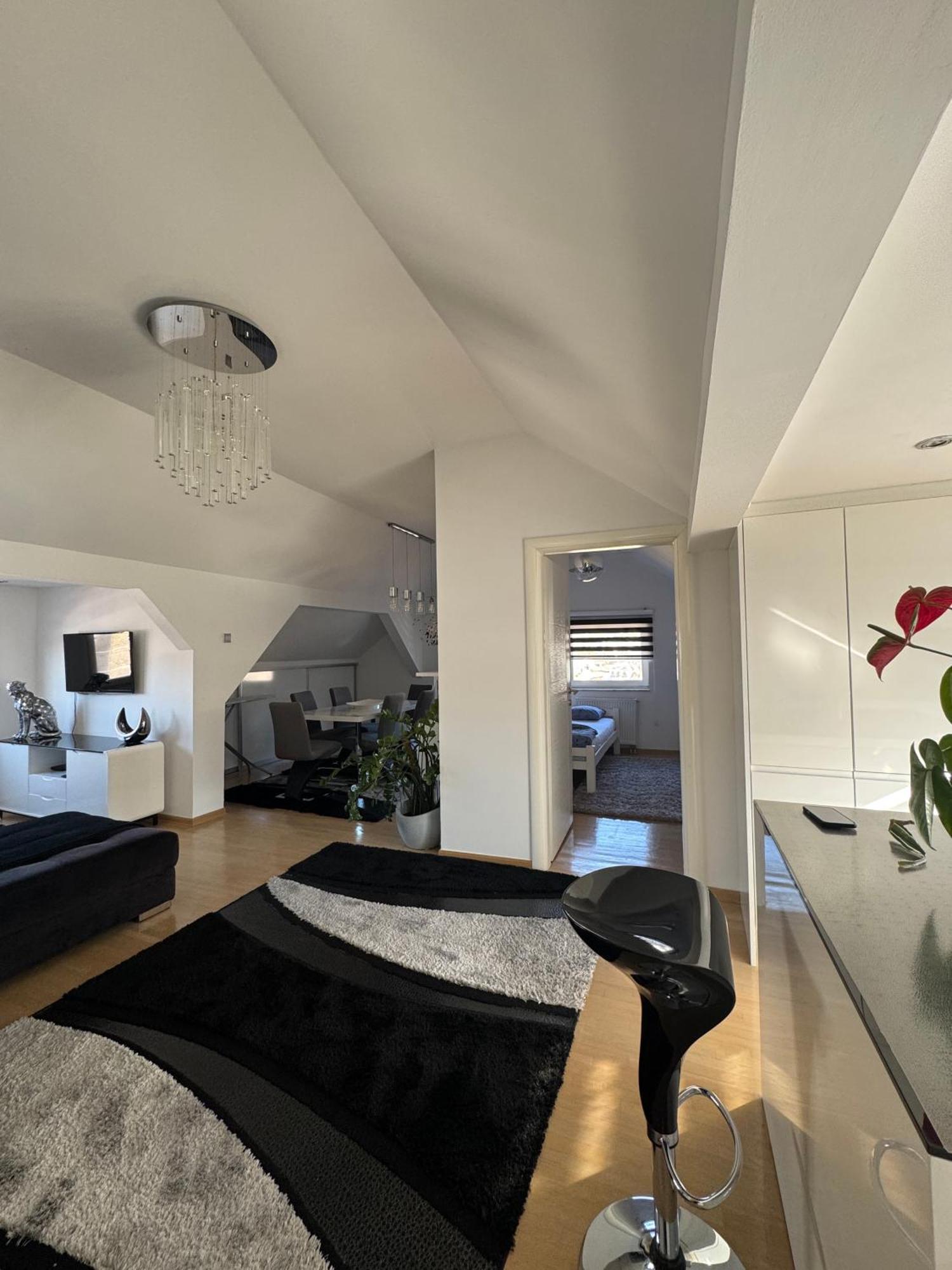Luxury Black & White Apartment Sarajevo